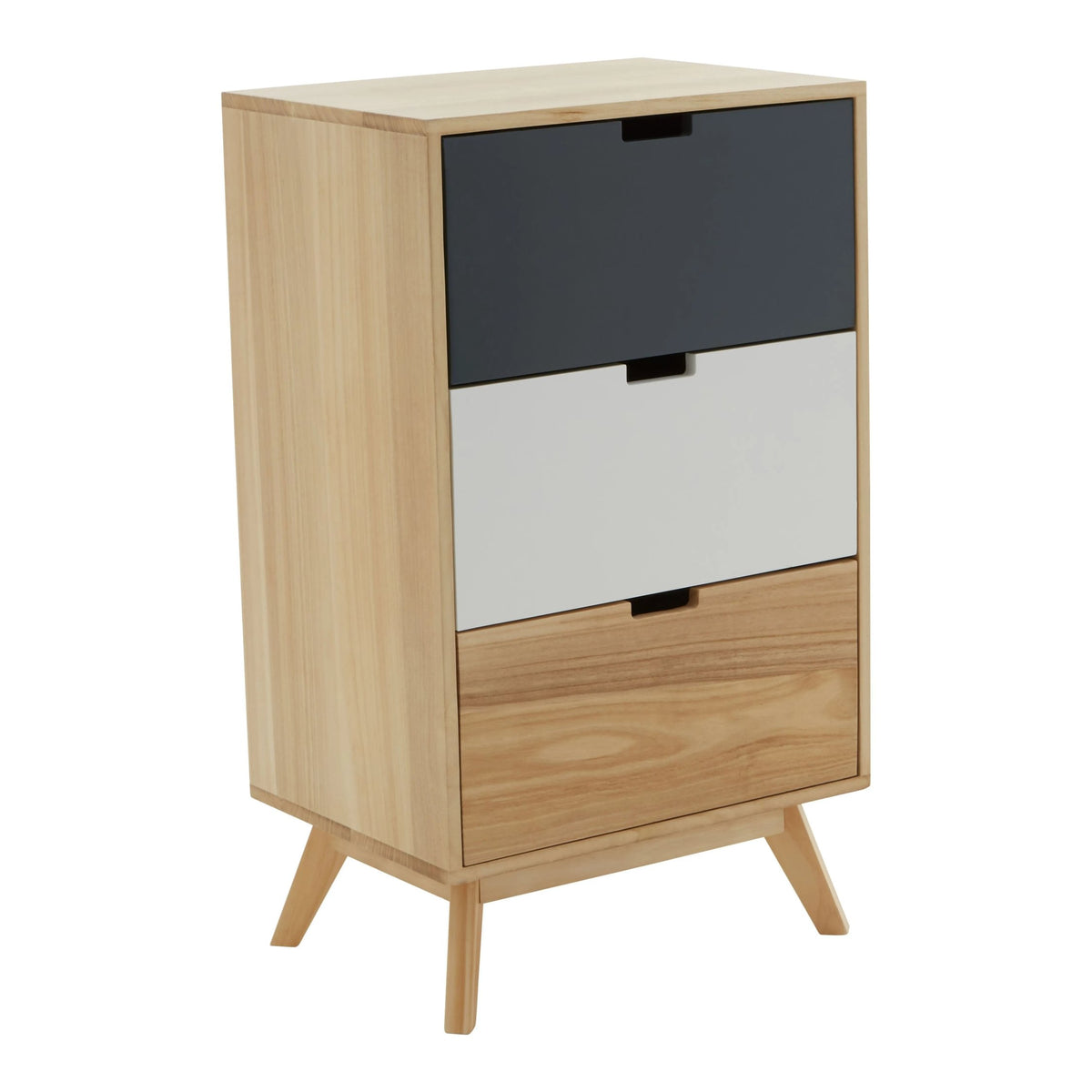Sherborne Tri Colour Chest of 3 Drawers