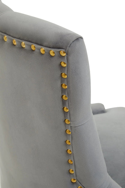 Woburn Velvet Home Office Chair 