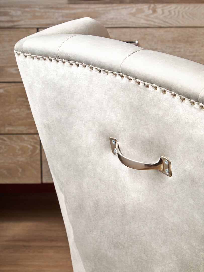 Vienna Townhouse Grey Velvet Dining Chair