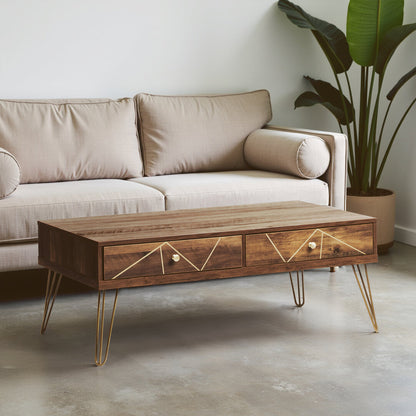 Belgravia Coffee Table with 2 Drawers