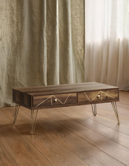 Belgravia Coffee Table with 2 Drawers