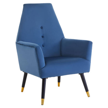 Regent Velvet Button Detail Chair 