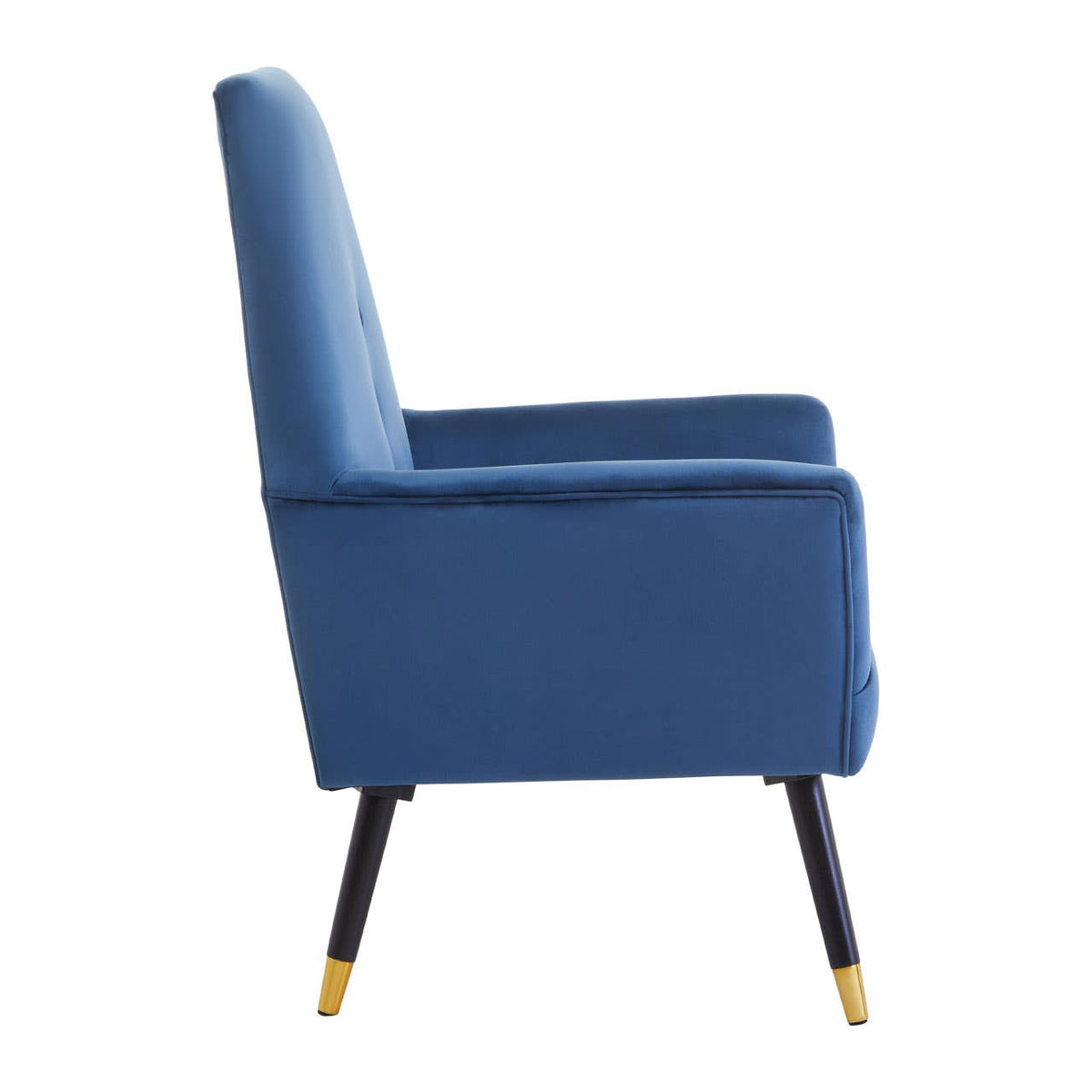 Regent Velvet Button Detail Chair 