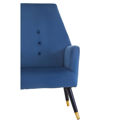 Regent Velvet Button Detail Chair 