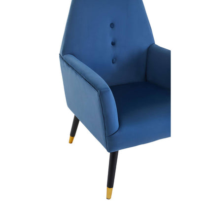 Regent Velvet Button Detail Chair 