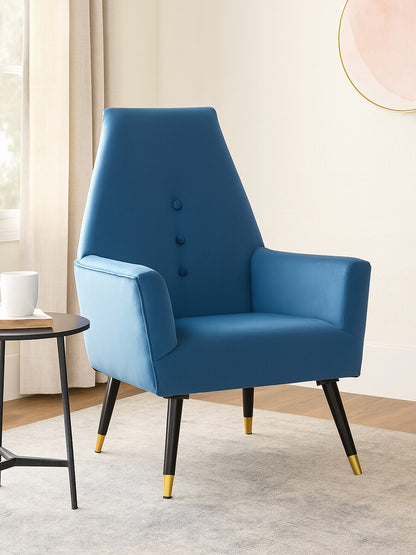 Regent Velvet Button Detail Chair 