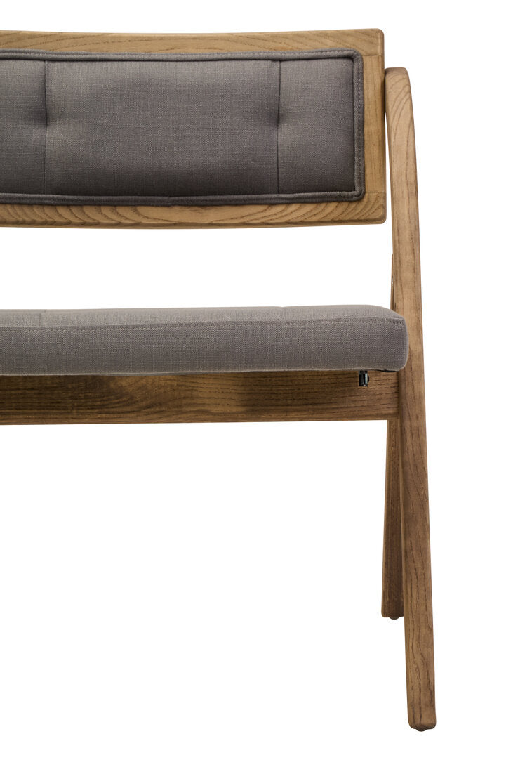 Stirling Grey Wash Elm Wood Folding Chair