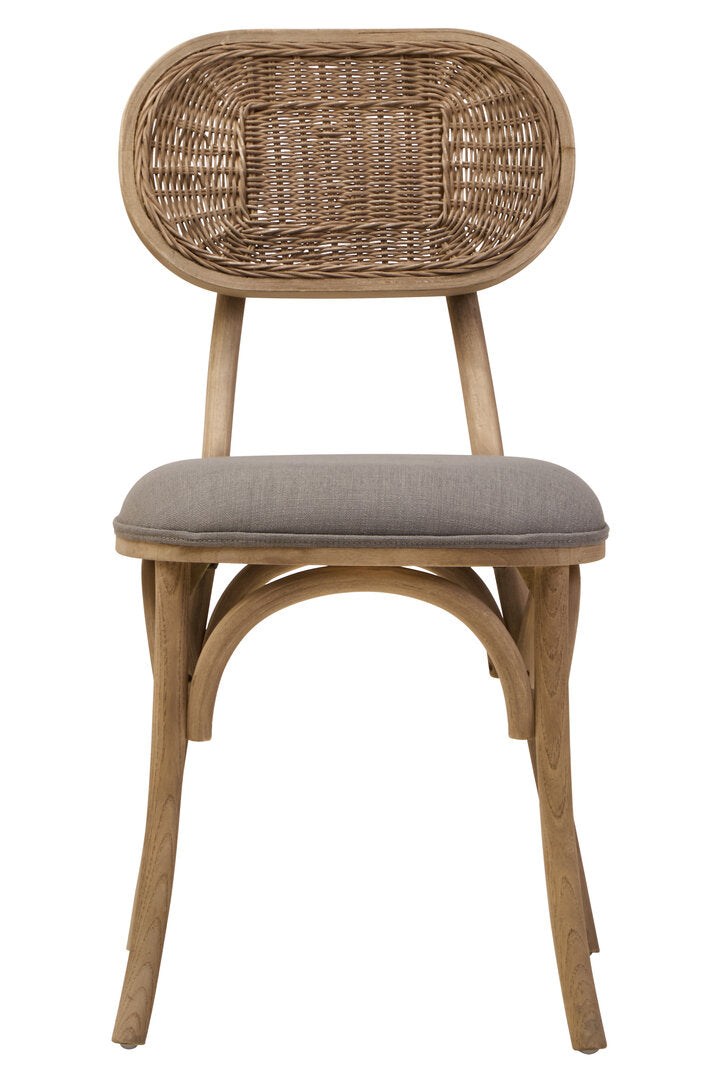 Stirling Grey Wash Elm Wood Dining Chair