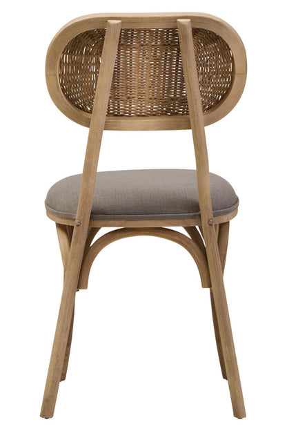 Stirling Grey Wash Elm Wood Dining Chair
