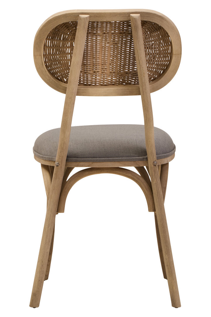 Stirling Grey Wash Elm Wood Dining Chair