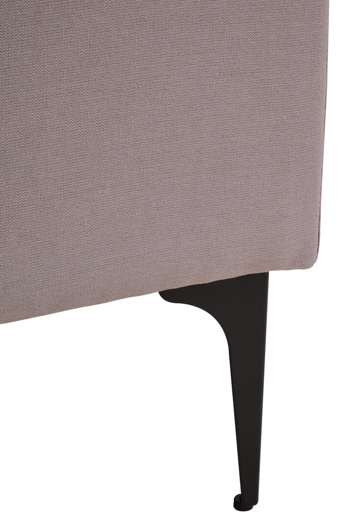 Savannah Grey Three Seat Right Chaise Sofa