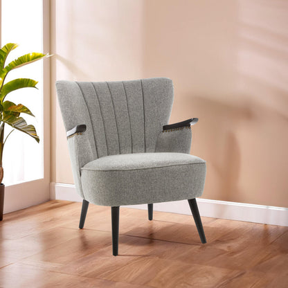 Granada Grey Fabric Armchair