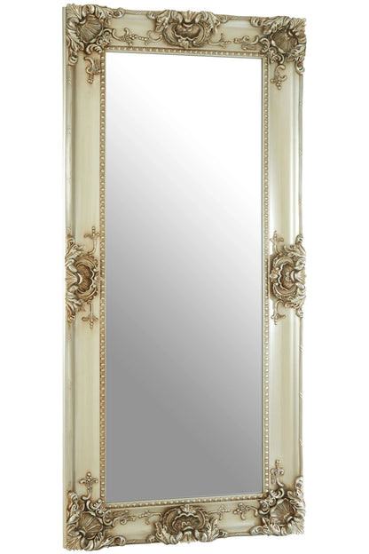 Belsize Silver Frame Ornate Full Length Wall Mirror