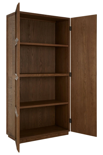 Kensington Natural Oak Wood Tall Cabinet