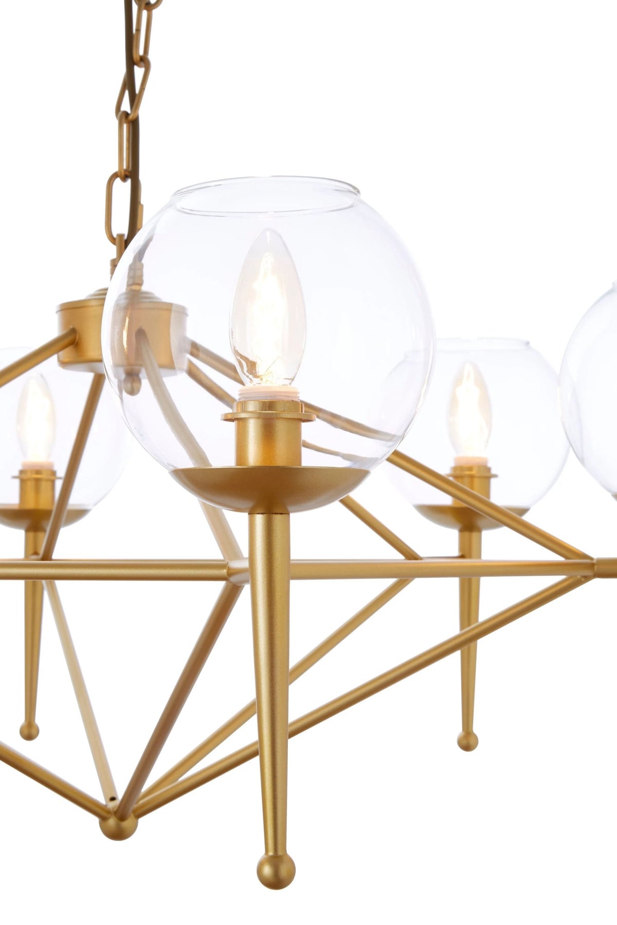 Cambridge 6 Bulb Geo Pendant Light
