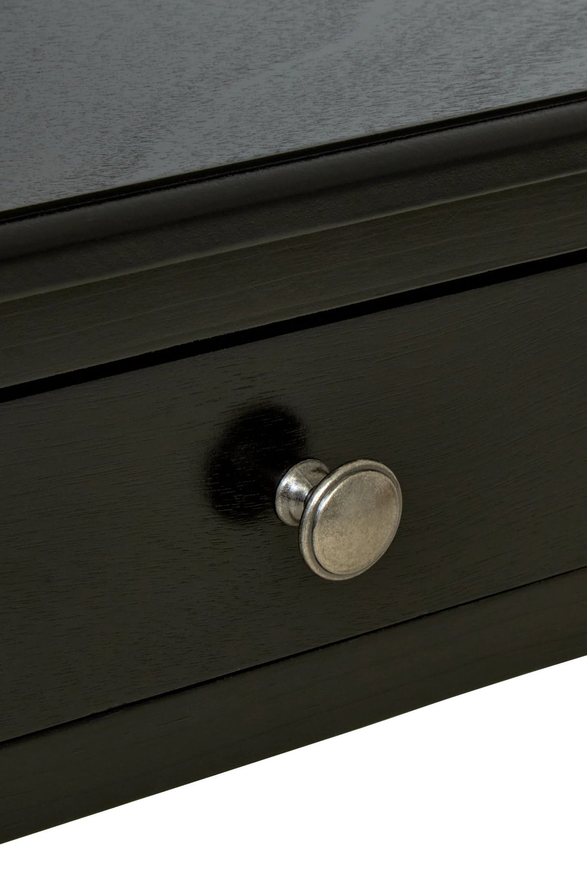 Savoy Two Drawer Bobble Detail Wooden Console Table 