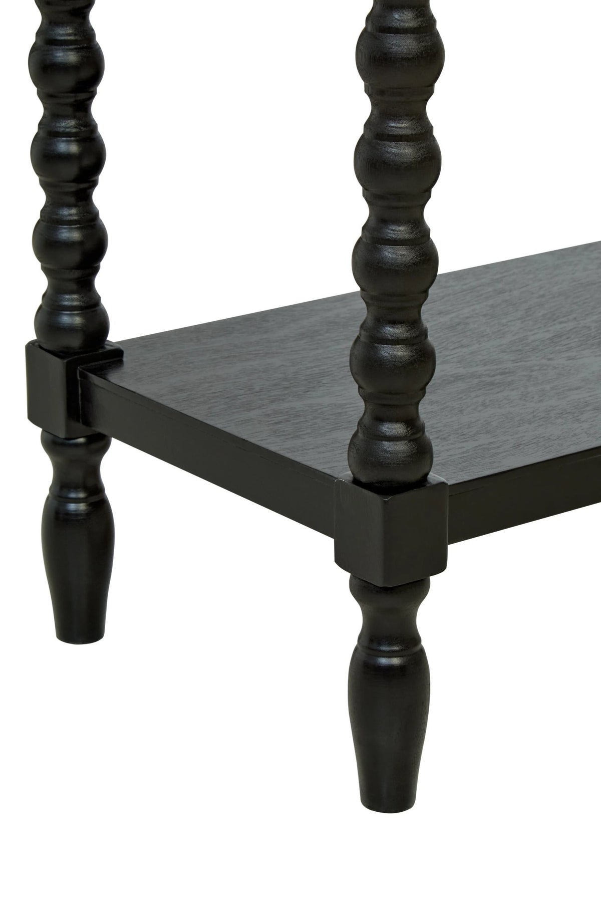 Savoy Two Drawer Bobble Detail Wooden Console Table 