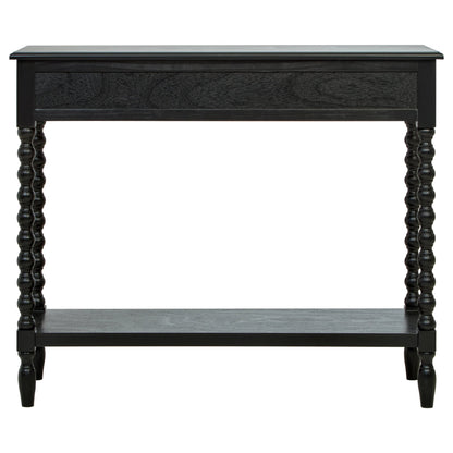 Savoy Two Drawer Bobble Detail Wooden Console Table 