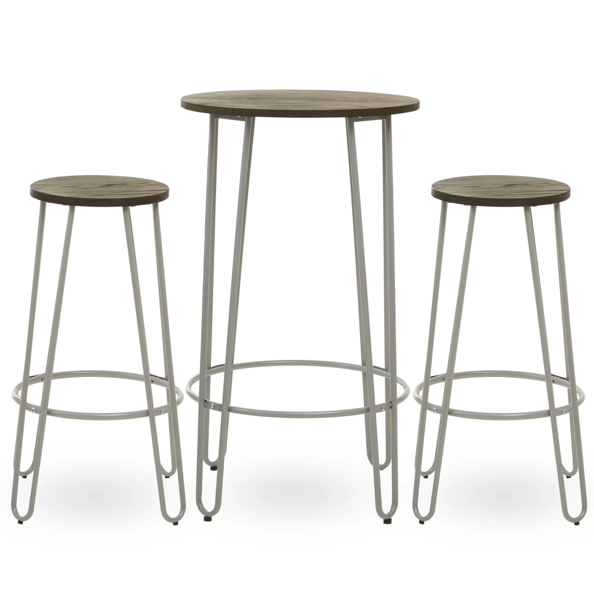 Madison 3 Piece Bar Table And Stool Set 