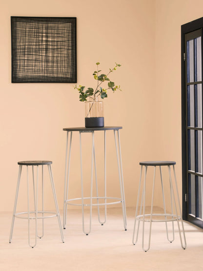 Madison 3 Piece Bar Table And Stool Set 