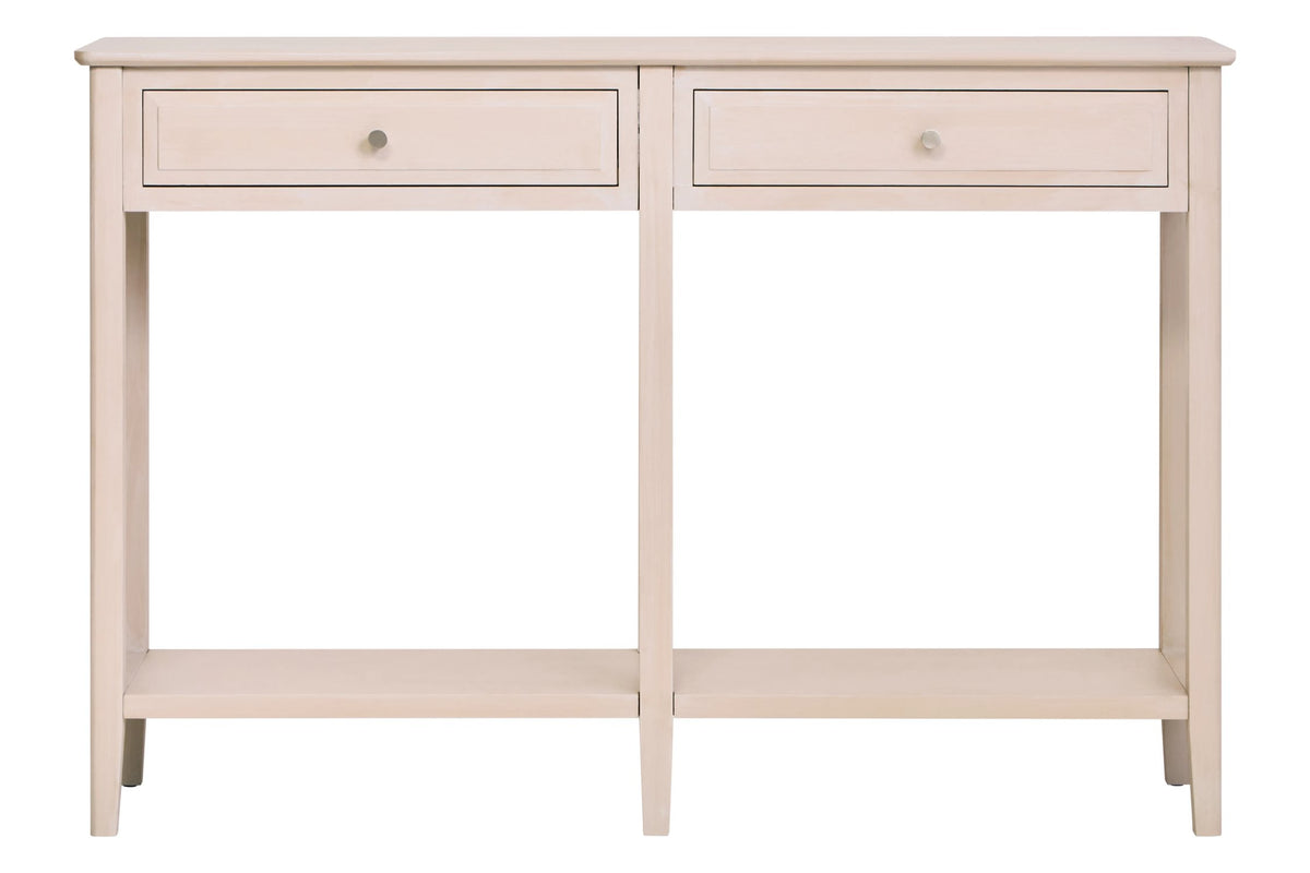Savoy Two Drawer Wooden Console Table 