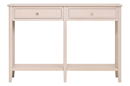 Savoy Two Drawer Wooden Console Table 
