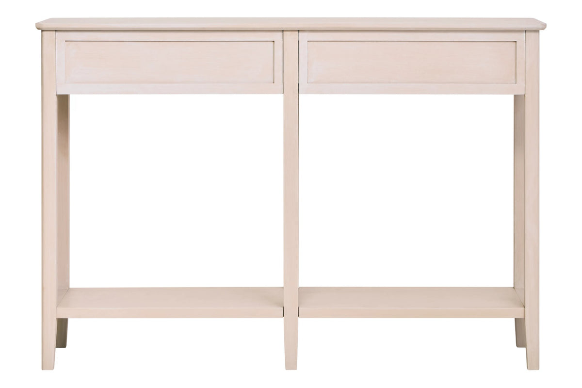 Savoy Two Drawer Wooden Console Table 