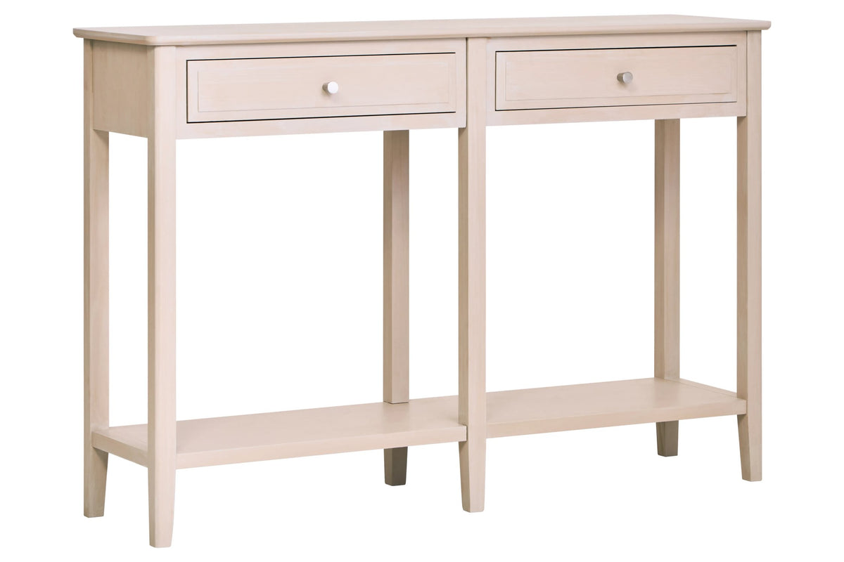 Savoy Two Drawer Wooden Console Table 