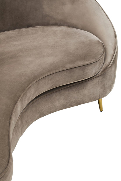 Brooklyn Three Seat Velvet Sofa 