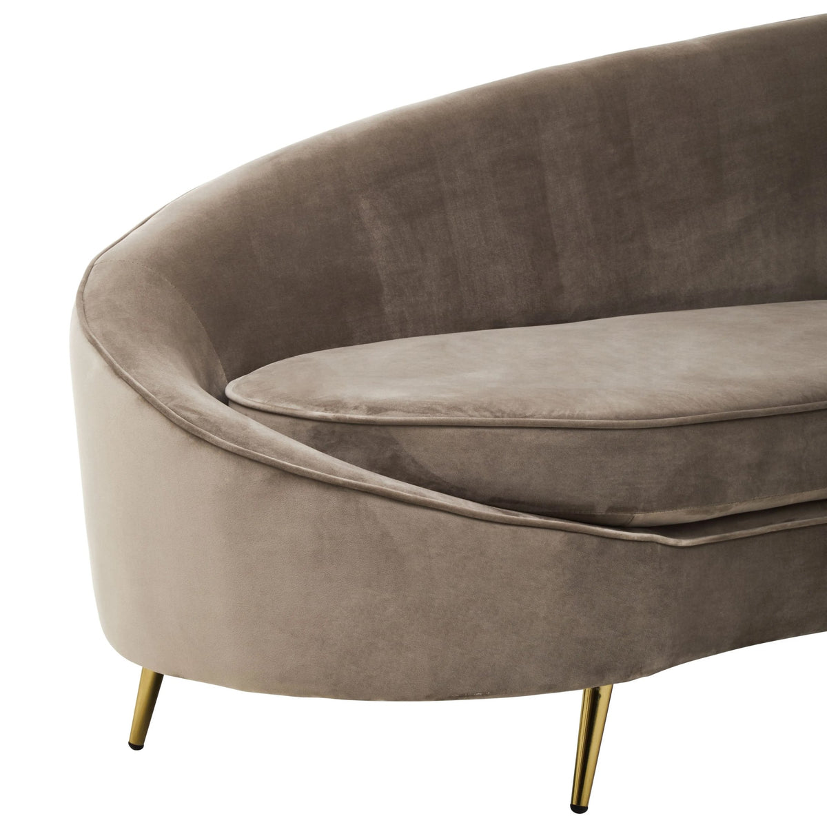 Brooklyn Three Seat Velvet Sofa 