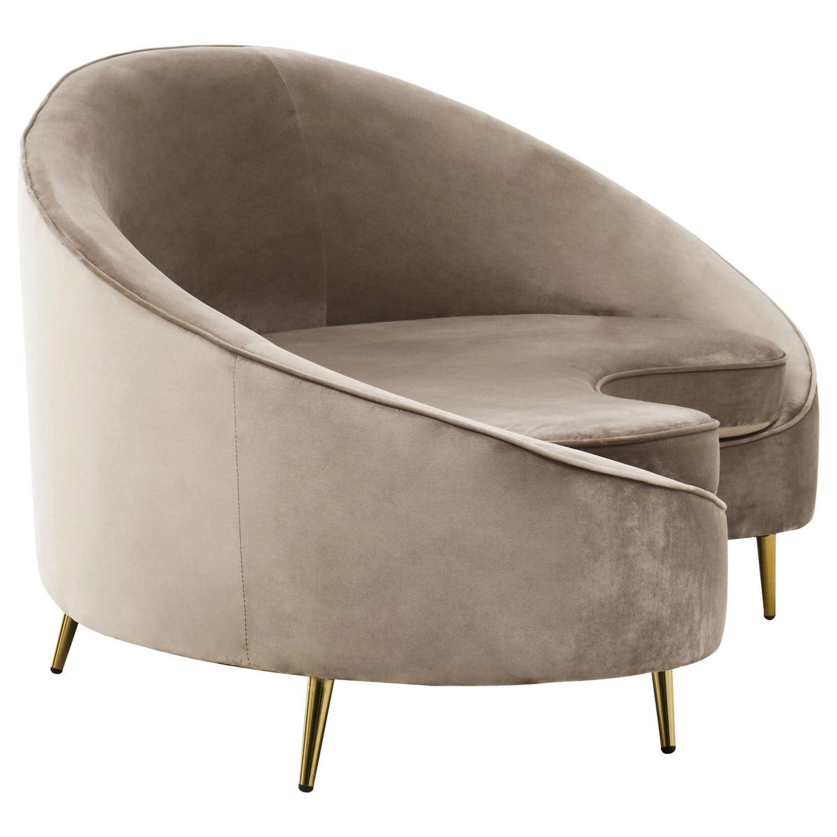 Brooklyn Three Seat Velvet Sofa 