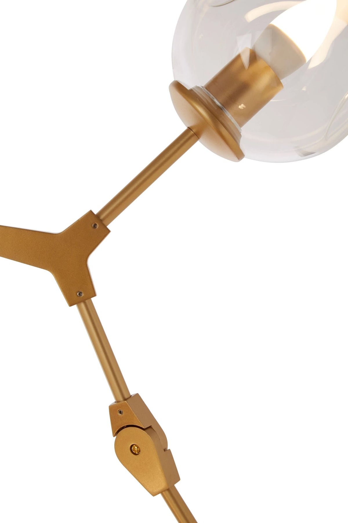 Cambridge Gold Finish Adjustable 8 Arm Statement Pendant Light