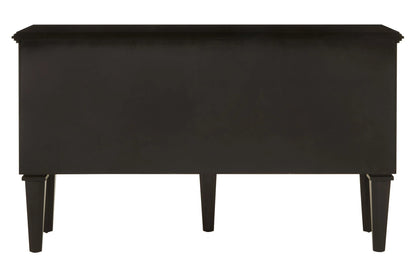 Perth Mirrored and Black Finish Sideboard