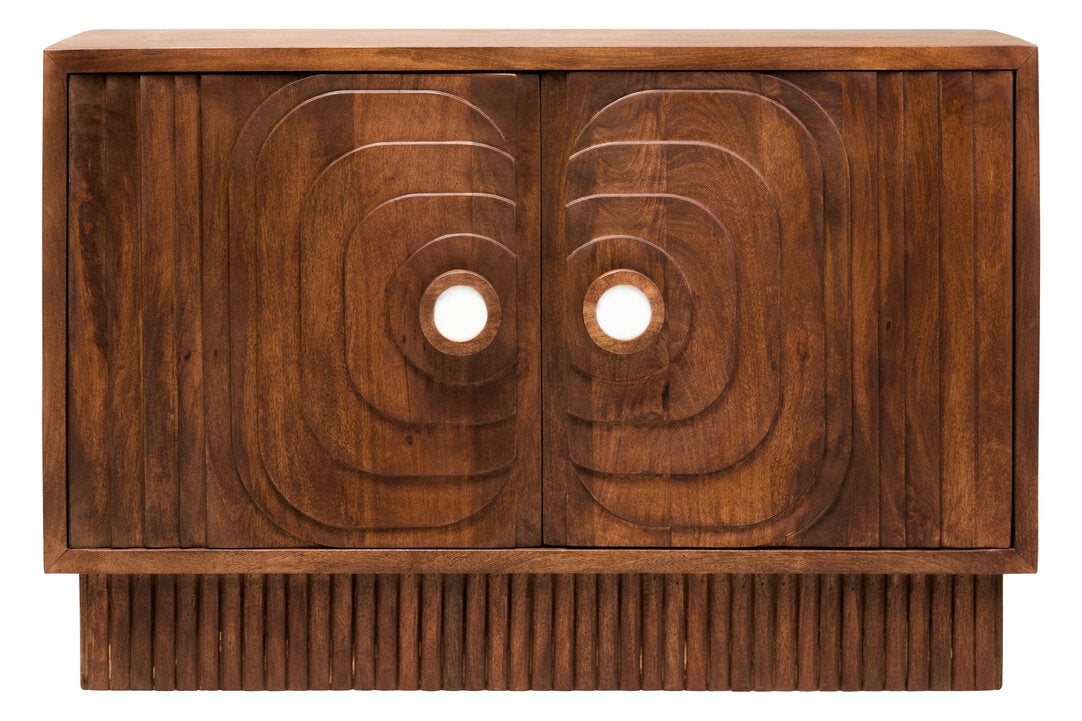 Chelsea Two Door Mango Wood Carved Sideboard