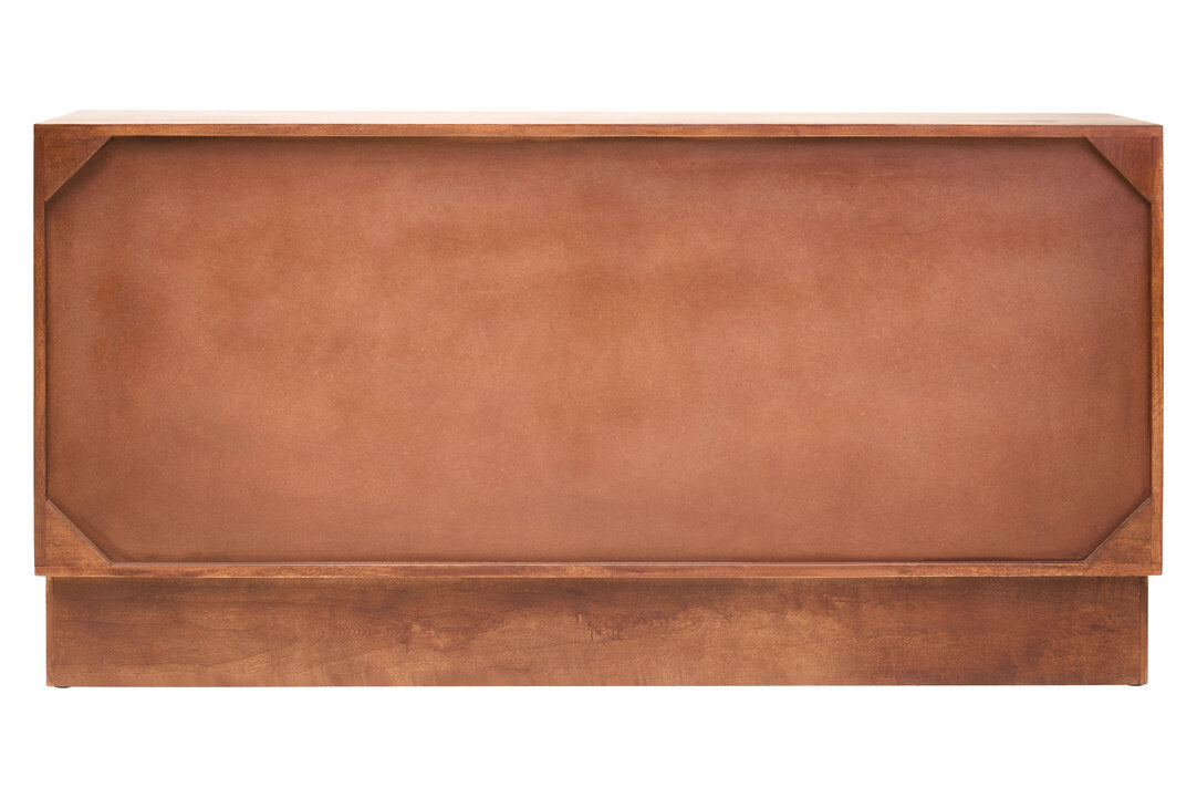 Soho Four Door Mango Wood Hammered Sideboard