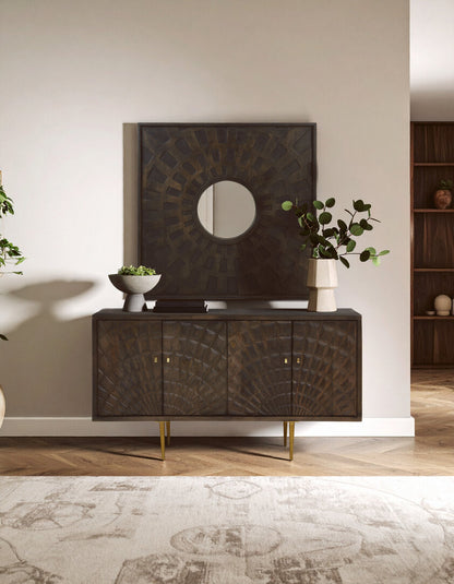 Savoy 4 Door Mango Wood Sideboard