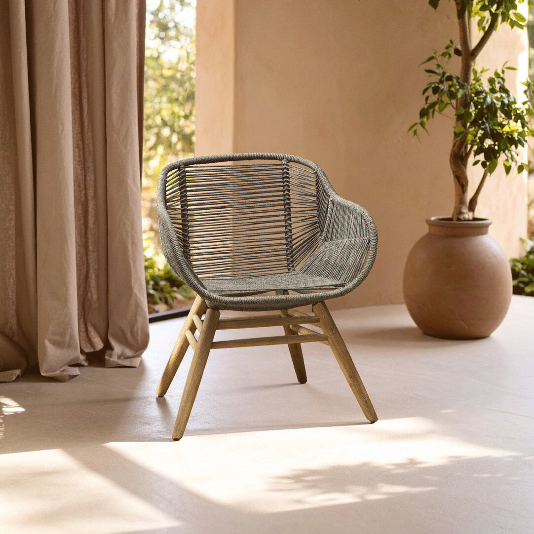 Bristol 3 Seat Grey Sofa with Wooden Legs