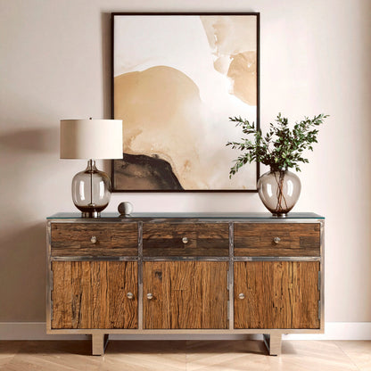 Madison Natural Wood Sideboard
