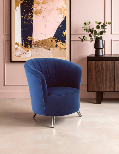 Chelsea Blue Tub Chair