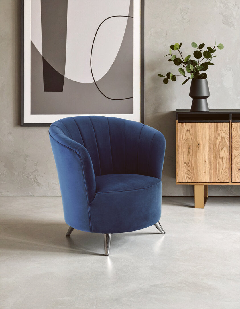 Chelsea Blue Tub Chair