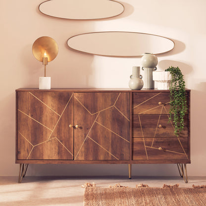 Belgravia Sideboard with 2 Doors and 3 Drawers