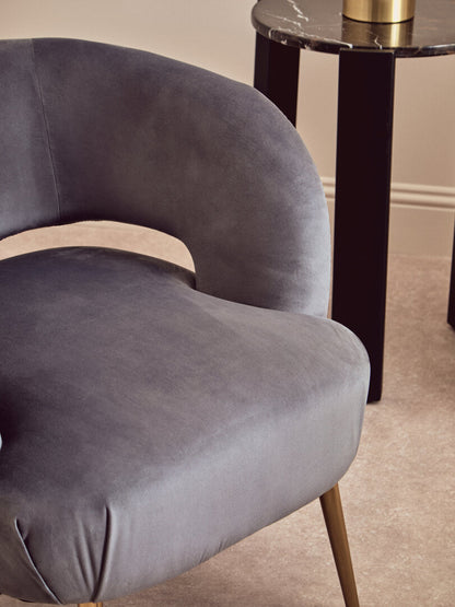 Savoy Grey Chair
