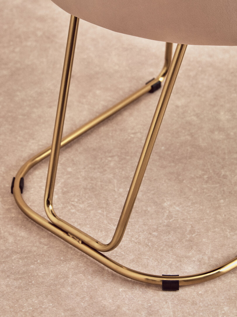 Lisbon Mink Velvet Dinner Chair