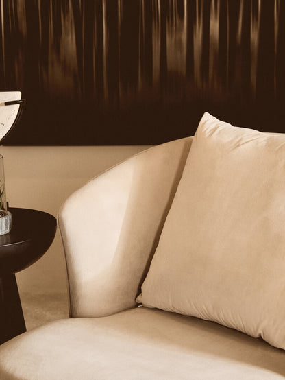 Harrogate Cream Velvet Swivel Chair