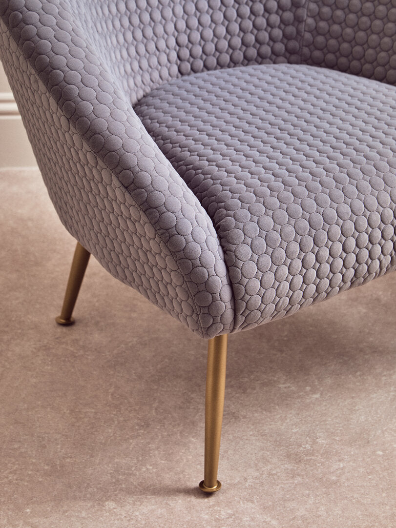 Lincoln Grey Occasional Chair