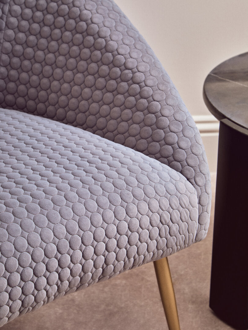 Lincoln Grey Occasional Chair