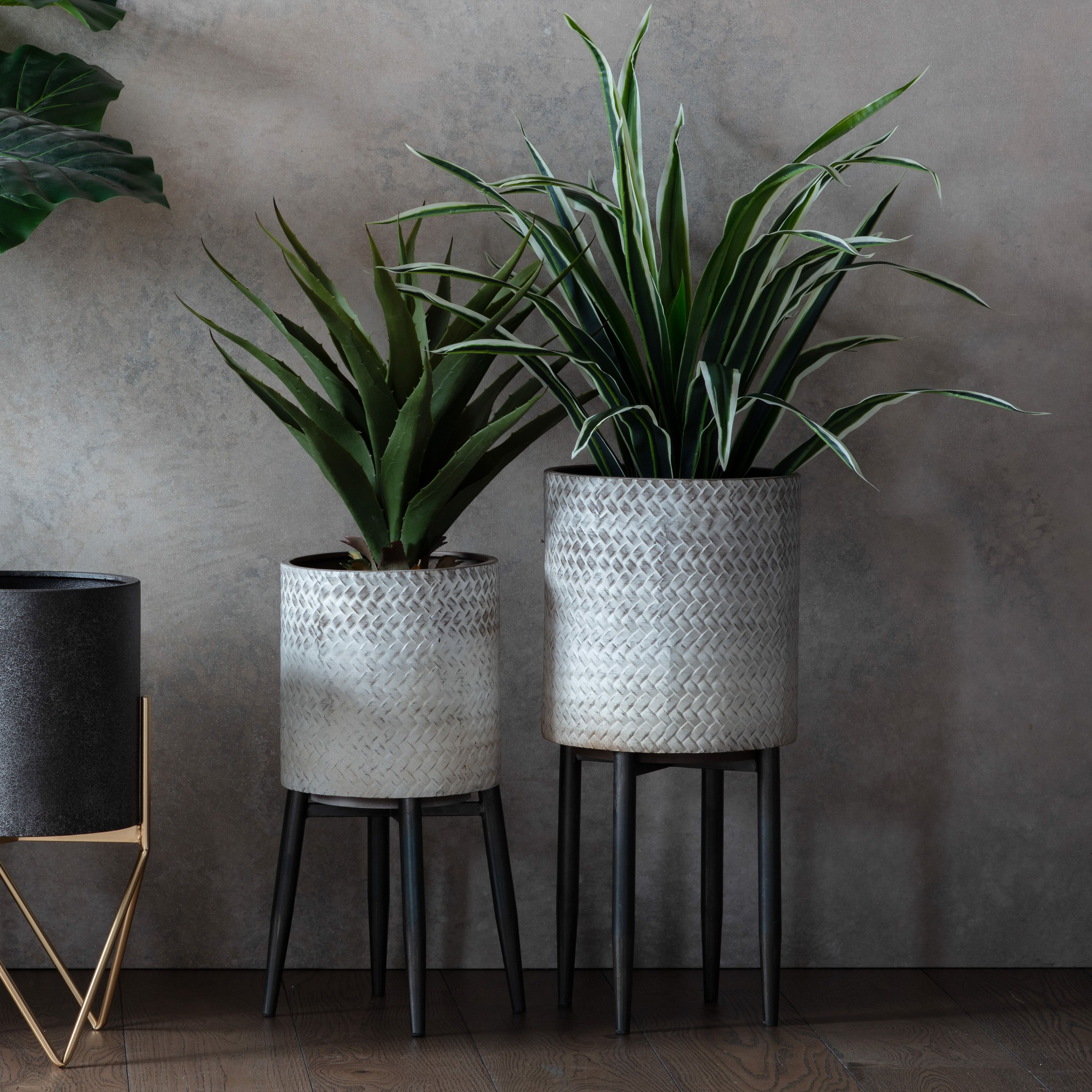 Albion Metal Planter