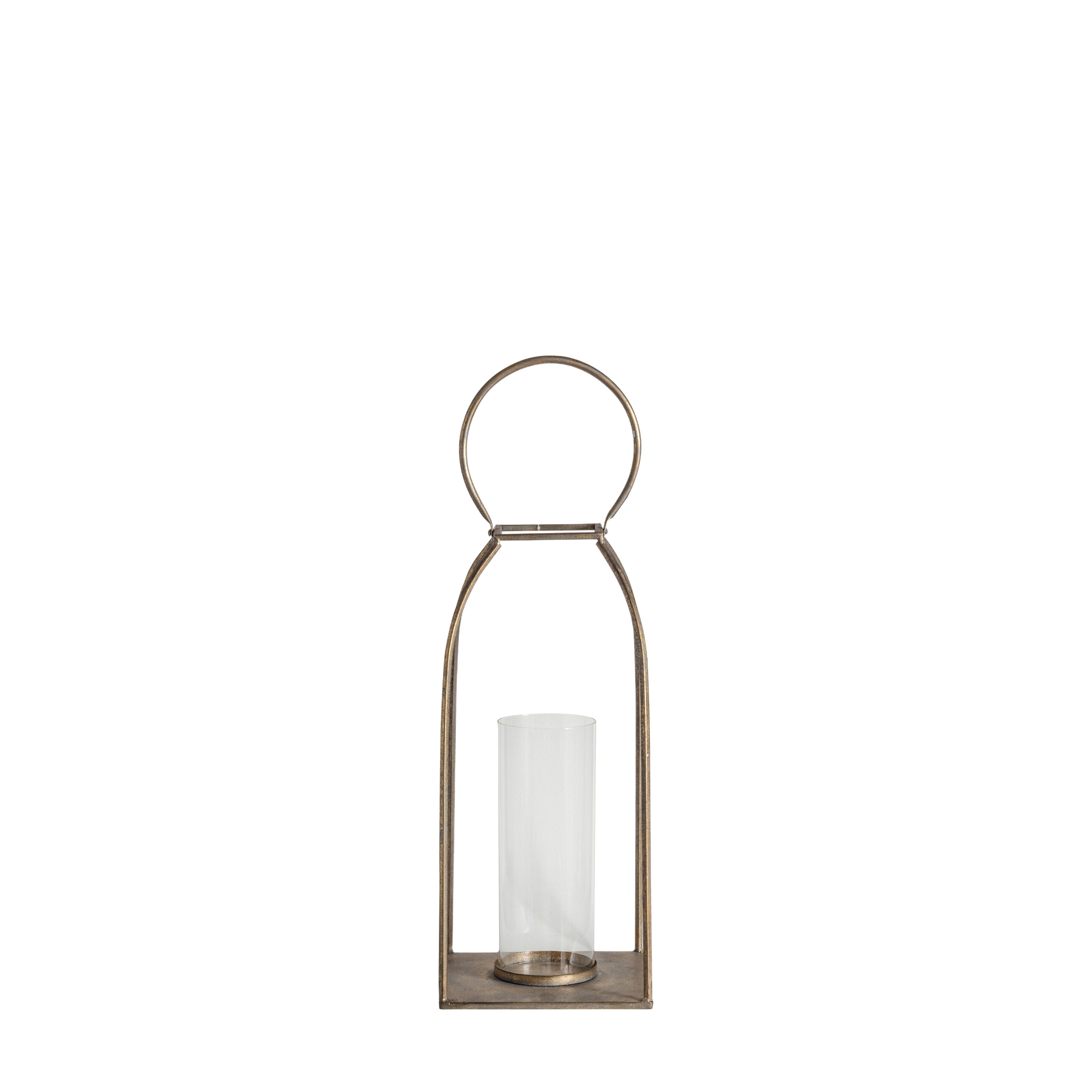 Alcora Lantern Antique Gold