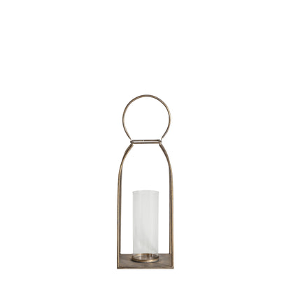 Alcora Lantern Antique Gold