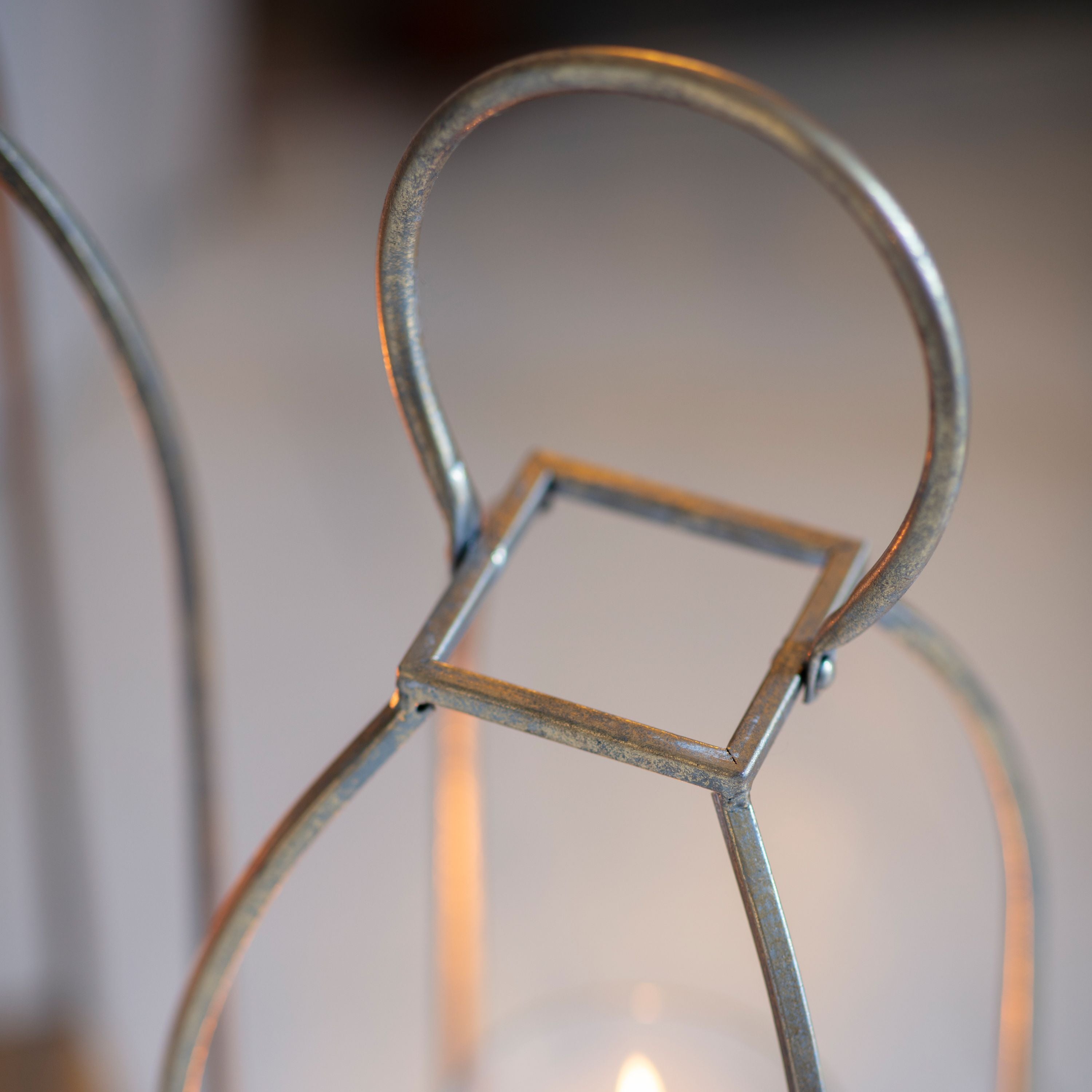 Alcora Lantern Antique Gold